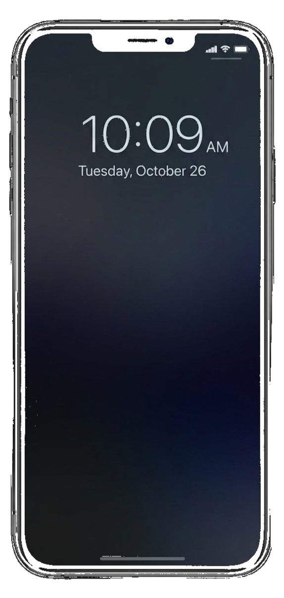 Freshly repaired iPhone